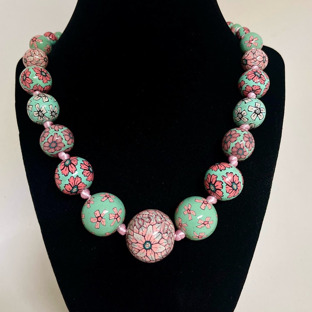 Beautiful hand crafted necklace.